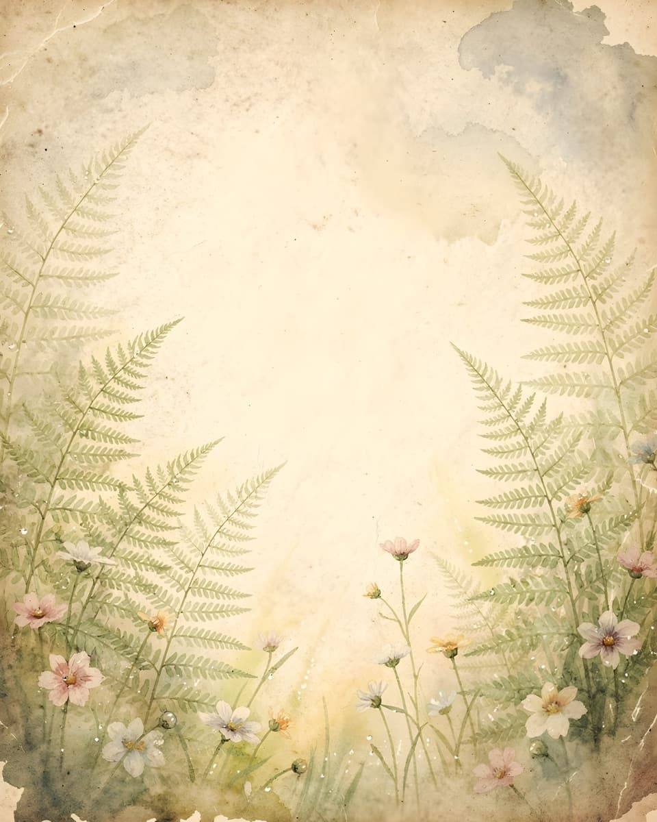 Garden Junk Journal print generated in InkEngine